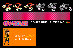 Tiny Toon Game Over